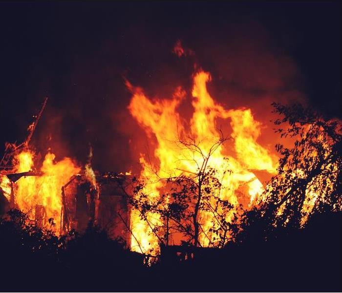 img src =”fire” alt = "a small house completely engulfed in flames” >
